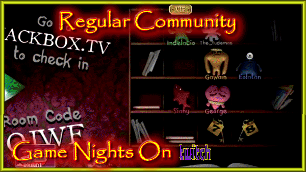 Community Gaming Nights Regularly On INdelacio_co_uk twitch